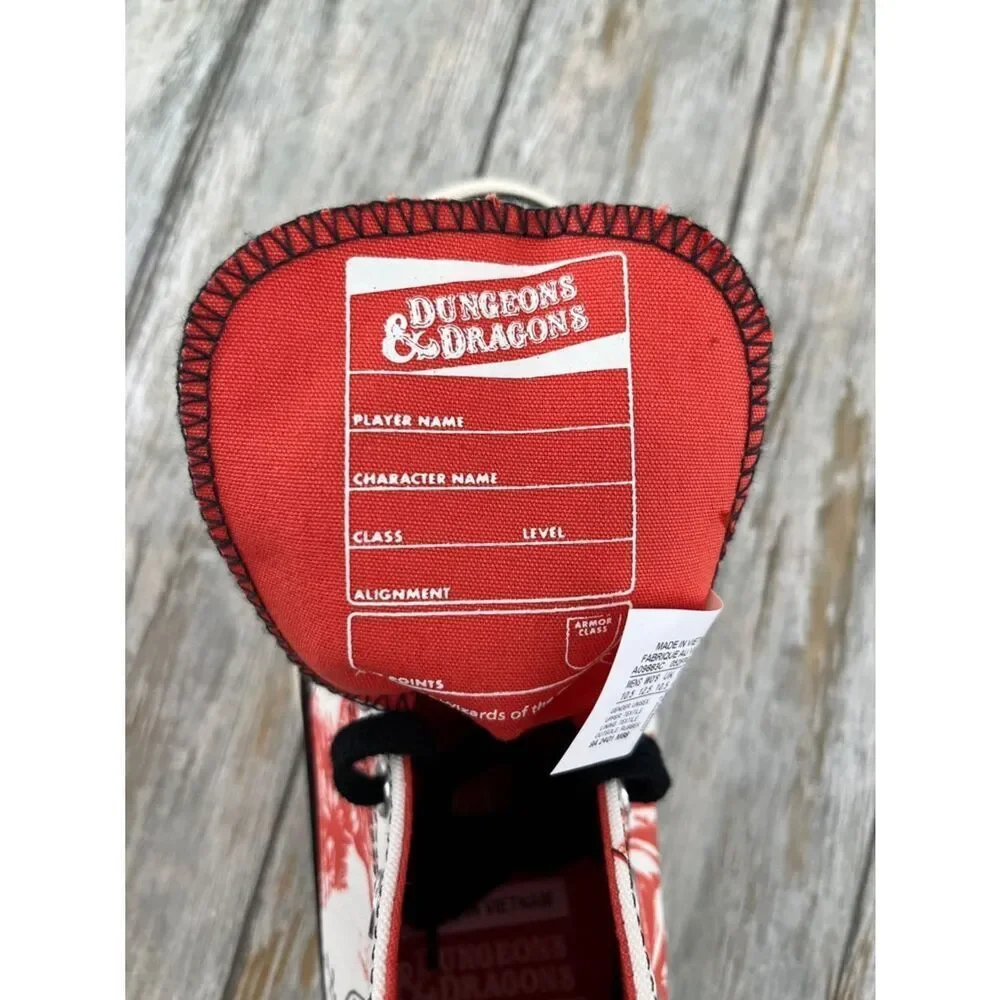 Converse Dungeons And Dragons Limited Edition Hightop Sneaker Shoes Size 10.5 - Picture 5 of 9